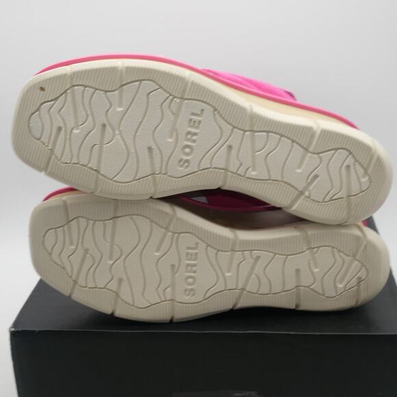 NEW Sorel Women's 11 Joanie III Slingback Platform Strap Sandals Fuschia Pink - Picture 6 of 9